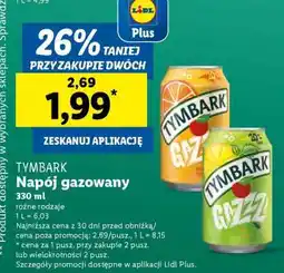 Lidl TYMBARK Napój gazowany oferta