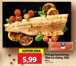 Lidl Pstrąg łososiowy, filet ze skórą, XXL oferta