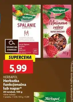 Lidl Herbapol Herbatka funkcjonalna lub napar oferta