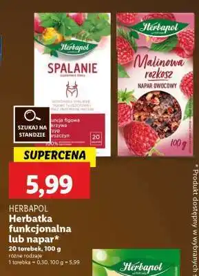 Lidl Herbapol Herbatka funkcjonalna lub napar oferta