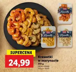 Lidl Krewetki w marynacie oferta
