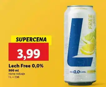 Lidl Lech Free 0,0% oferta