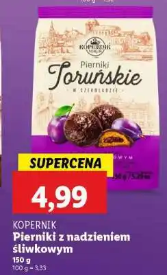 Lidl Kopernik Pierniki z nadzieniem śliwkowym oferta