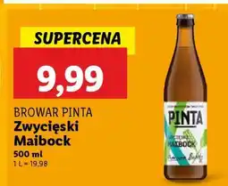 Lidl Browar Pinta Zwycięski Maibock oferta