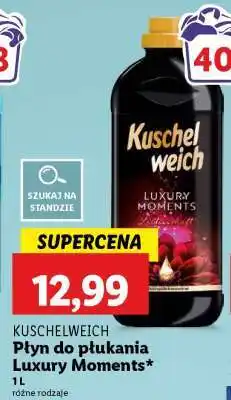 Lidl KUSCHELWEICH Płyn do płukania Luxury Moments oferta