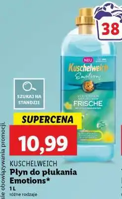 Lidl KUSCHELWEICH Płyn do płukania Emotions oferta