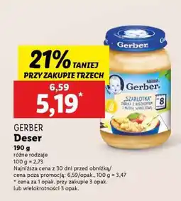 Lidl GERBER Deser oferta