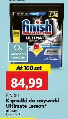 Lidl Finish Kapsułki do zmywarki Ultimate Lemon oferta