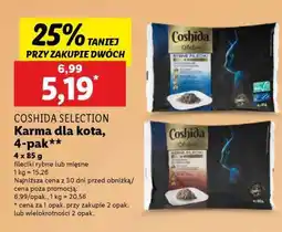 Lidl Coshida Selection Karma dla kota, 4-pak oferta