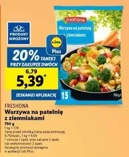 Lidl FRESHONA Warzywa na patelnię z ziemniakami oferta
