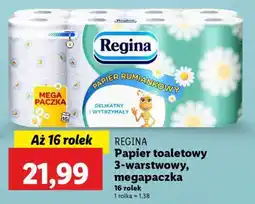 Lidl REGINA Papier toaletowy 3-warstwowy, megapaczka oferta
