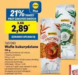 Lidl TASTINO Wafle kukurydziane oferta