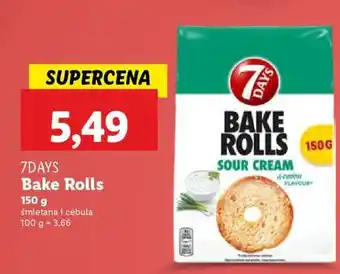 Lidl 7DAYS Bake Rolls oferta