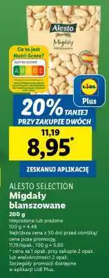 Lidl Alesto Selection Migdaly blanszowane oferta