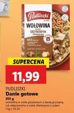 Lidl Pudliszki Danie gotowe oferta