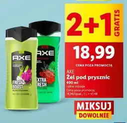 Lidl AXE Żel pod prysznic oferta