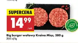 Biedronka Burger Kraina Mięs oferta