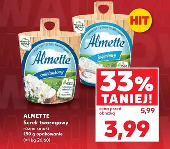 Kaufland Serek twarogowy Almette oferta