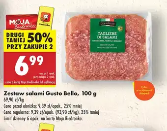 Biedronka Salami Gusto Bello oferta