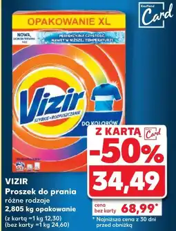 Kaufland Proszek do prania Vizir oferta