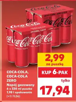 Kaufland Napój gazowany Coca-Cola oferta
