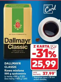 Kaufland Kawa mielona Dallmayr oferta