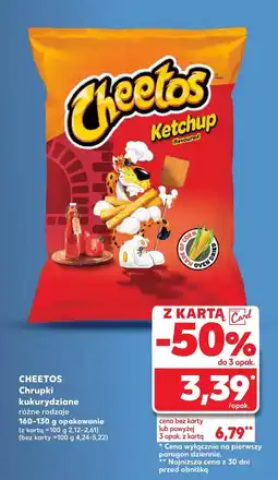 Kaufland Chrupki kukurydziane Cheetos oferta