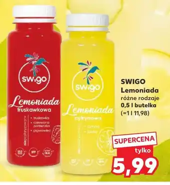 Kaufland Lemoniada Swigo oferta