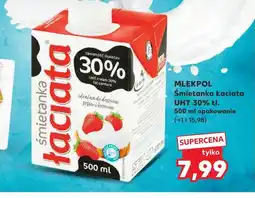 Kaufland Śmietanka Mlekpol oferta
