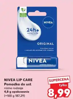 Kaufland Pomadka do ust Nivea oferta