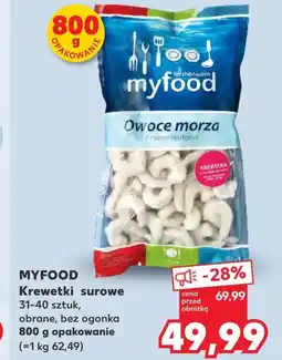 Kaufland Krewetki Myfood oferta