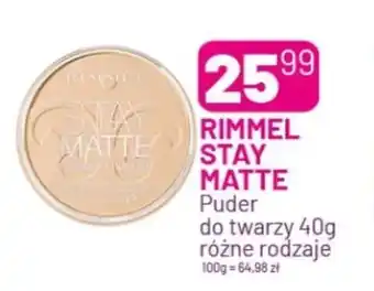 Koliber drogerie Puder do twarzy Rimmel oferta