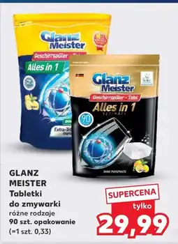 Kaufland Tabletki do zmywarki Glanz meister oferta
