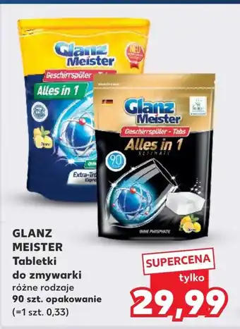 Kaufland Tabletki do zmywarki Glanz meister oferta