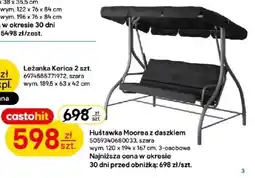 Castorama Huśtawka ogrodowa oferta