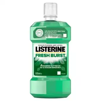 Koliber drogerie Listerine Fresh Burst Płyn do płukania jamy ustnej 500 ml oferta