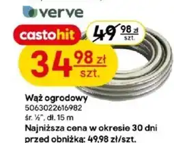 Castorama Wąż ogrodowy Verve oferta