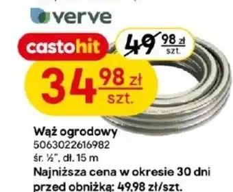 Castorama Wąż ogrodowy Verve oferta