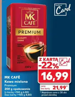 Kaufland Kawa mielona MK Cafe oferta