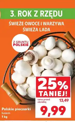 Kaufland Pieczarki oferta