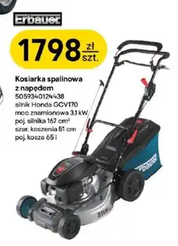 Castorama Kosiarka spalinowa Erbauer oferta