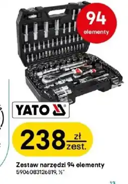 Castorama Zestaw narzędzi Yato oferta