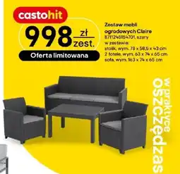 Castorama Zestaw mebli ogrodowych oferta
