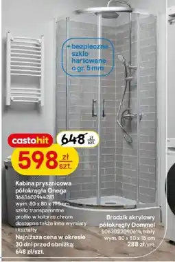 Castorama Kabina prysznicowa oferta