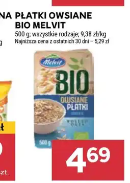 Stokrotka Market Płatki owsiane Melvit oferta