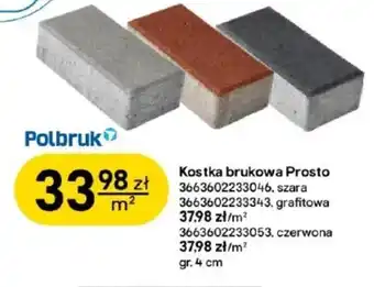 Castorama Kostka brukowa Polbruk oferta