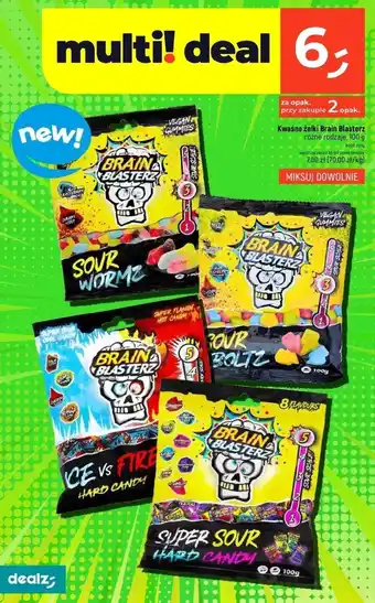 Dealz Żelki Brain Blasterz oferta