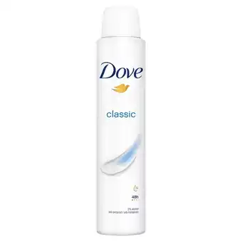 Dealz Dove Classic Fresh Antyperspirant w aerozolu 200 ml oferta