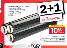 Selgros Folia stretch Netto oferta