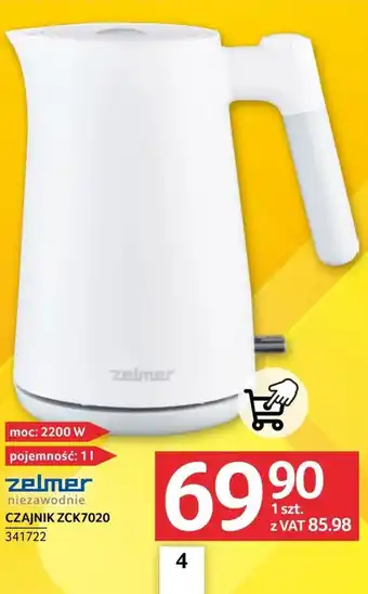 Selgros Czajnik Zelmer oferta
